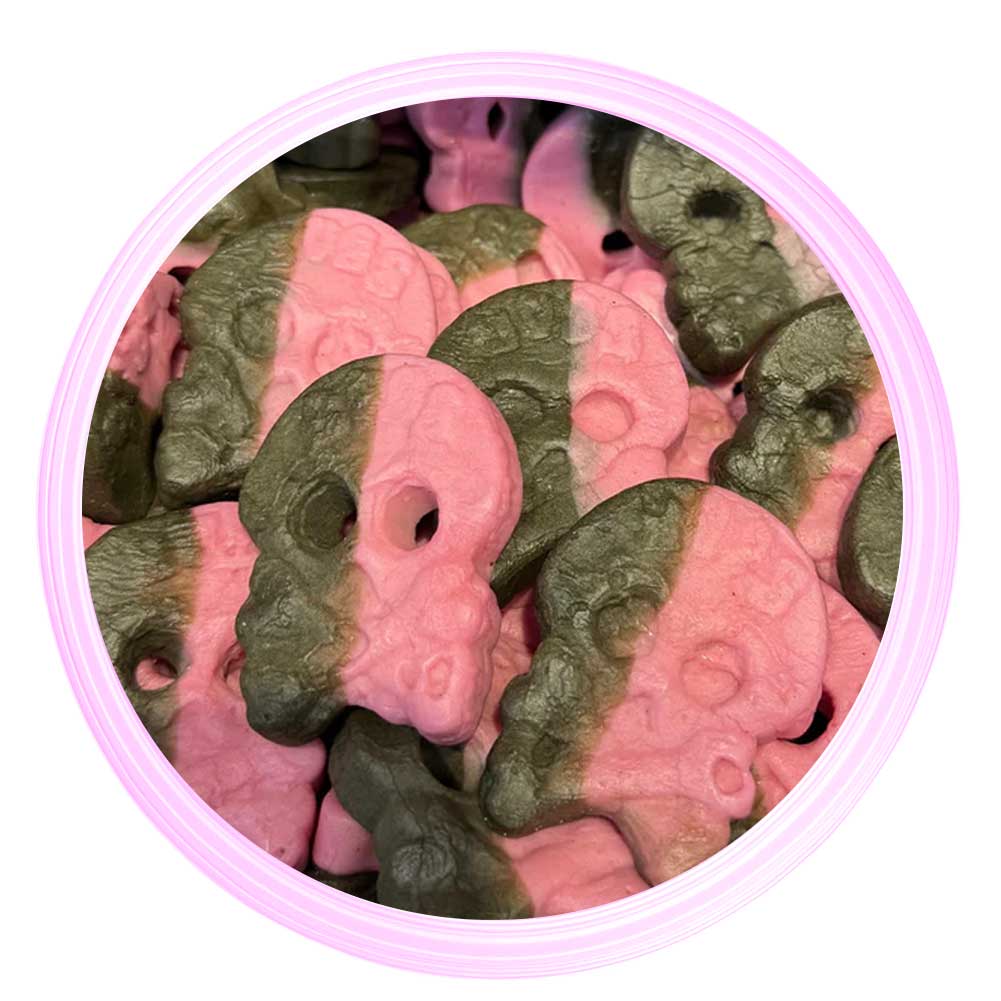 Foam Raspberry / Liquorice Skulls 2025128