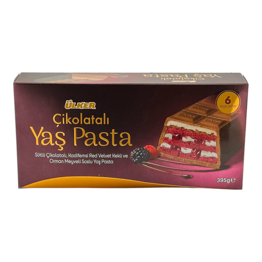 Ülker Chocolade Red Velvet Taart met Bosvruchten – 395g